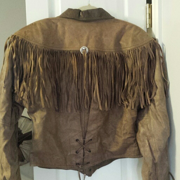 Woman's leather motorcycle jacket - Picture 5 of 5